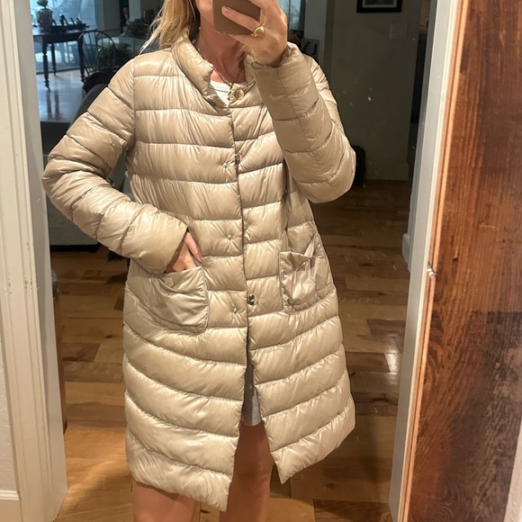 Herno Button up padded light down jacket. - Picture 2 of 7